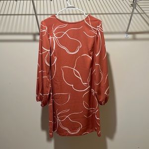 A New Day Long Sleeve Sheath Dress